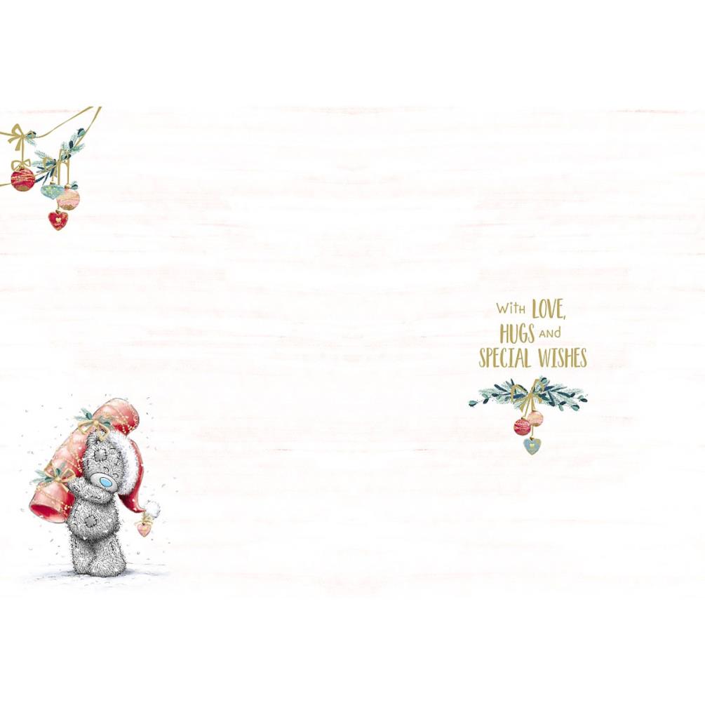 Sister Me to You Bear Christmas Card Extra Image 1